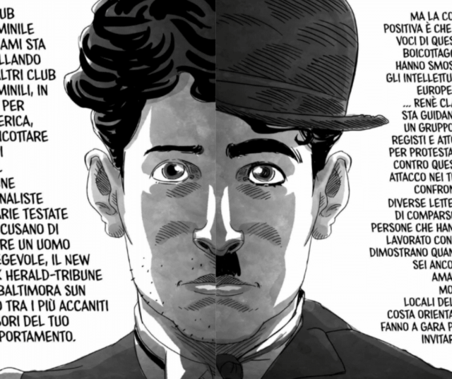 chaplin fumetto