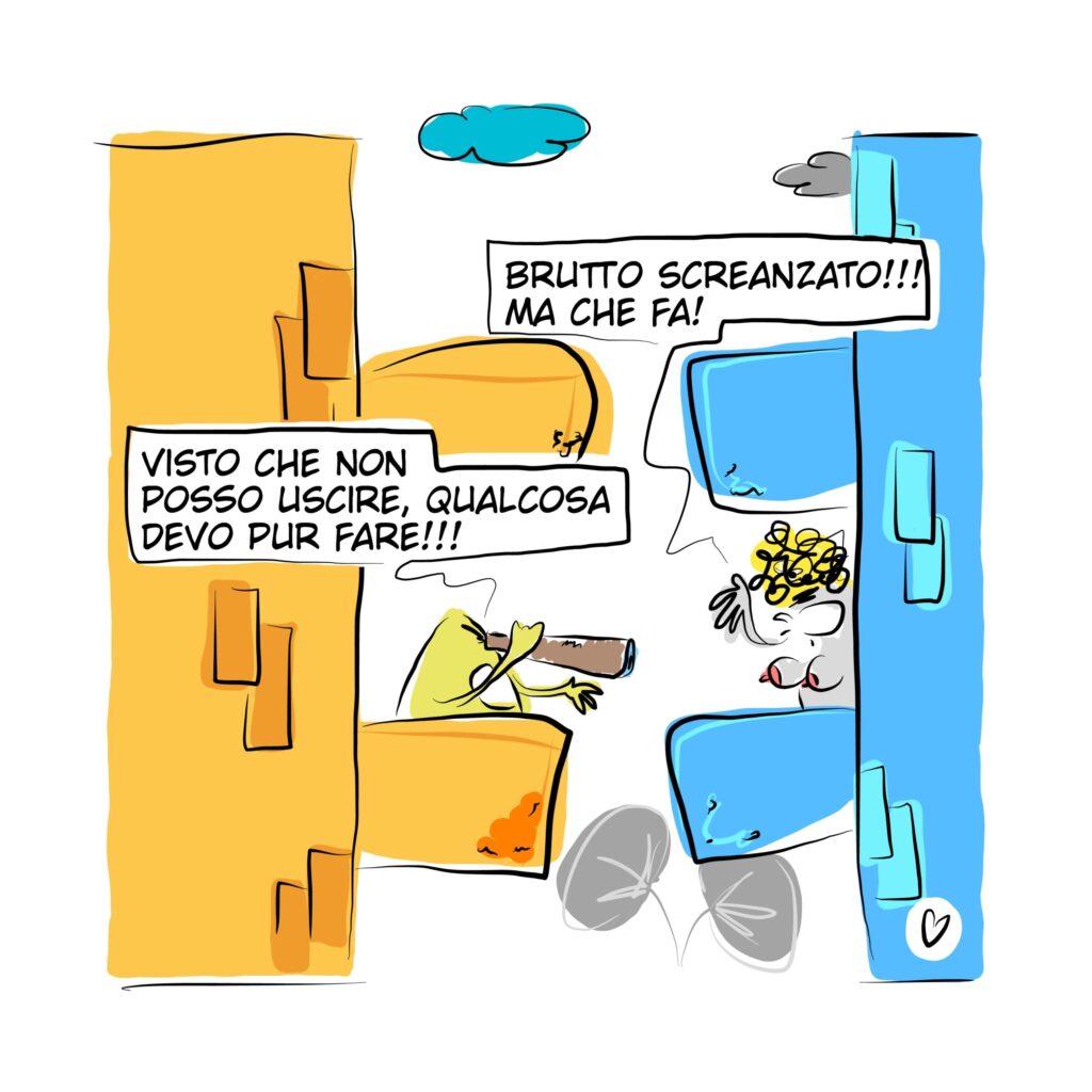 vignette divertenti quarantena