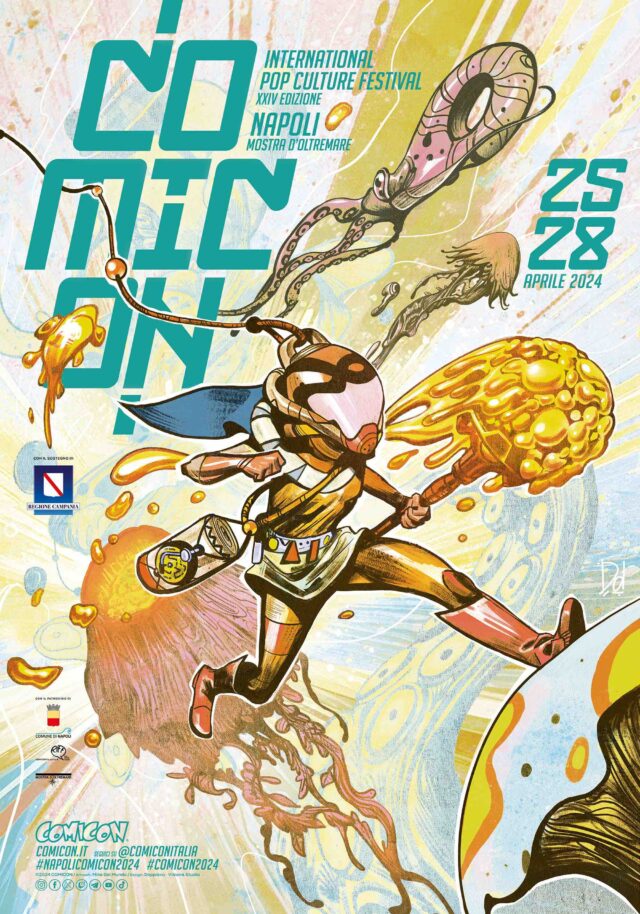 comicon napoli 2024 il suo manifesto