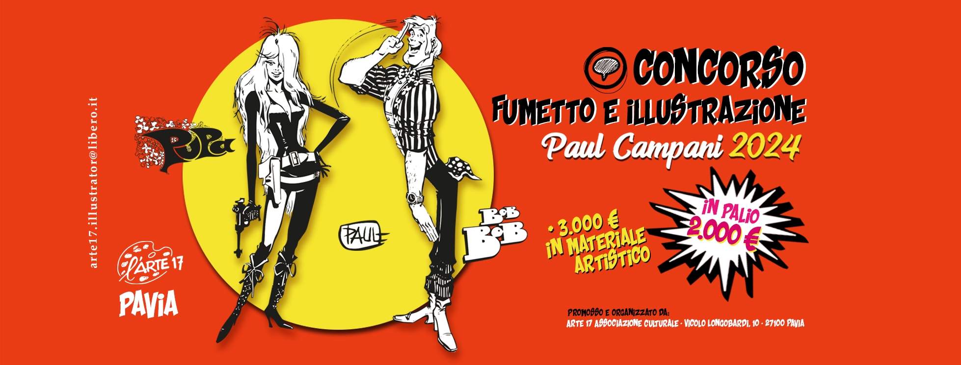 Concorso del Fumetto e dell’Illustrazione “Paul Campani”, 2024